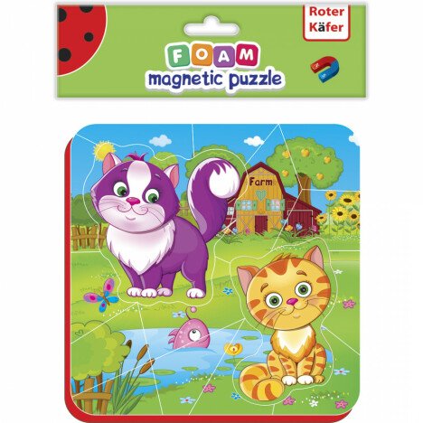 Puzzle magnetic Pisicute Roter Kafer RK5010-05